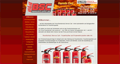 Desktop Screenshot of brandschutz-carl.com